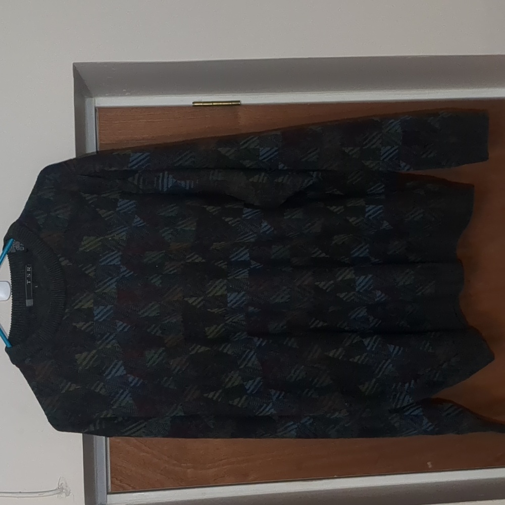 Men's Multicolor Crewneck Sweater